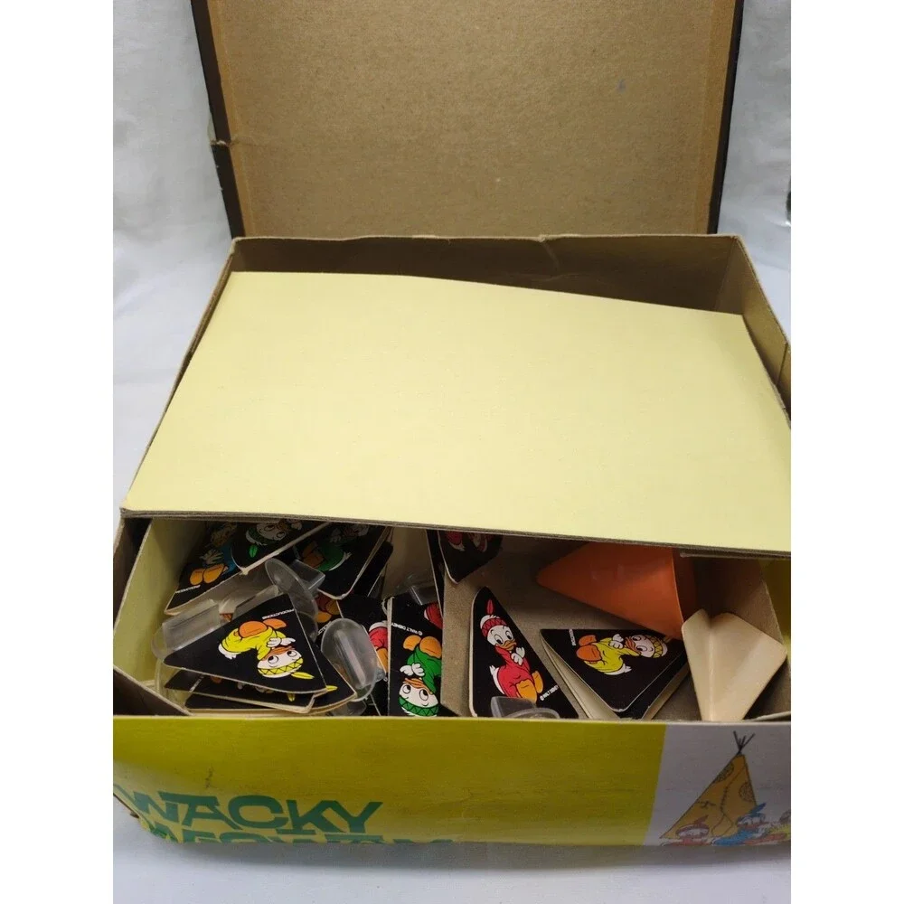 1970s Donald Duck Wacky Wigwam Parker Brothers Board Game
